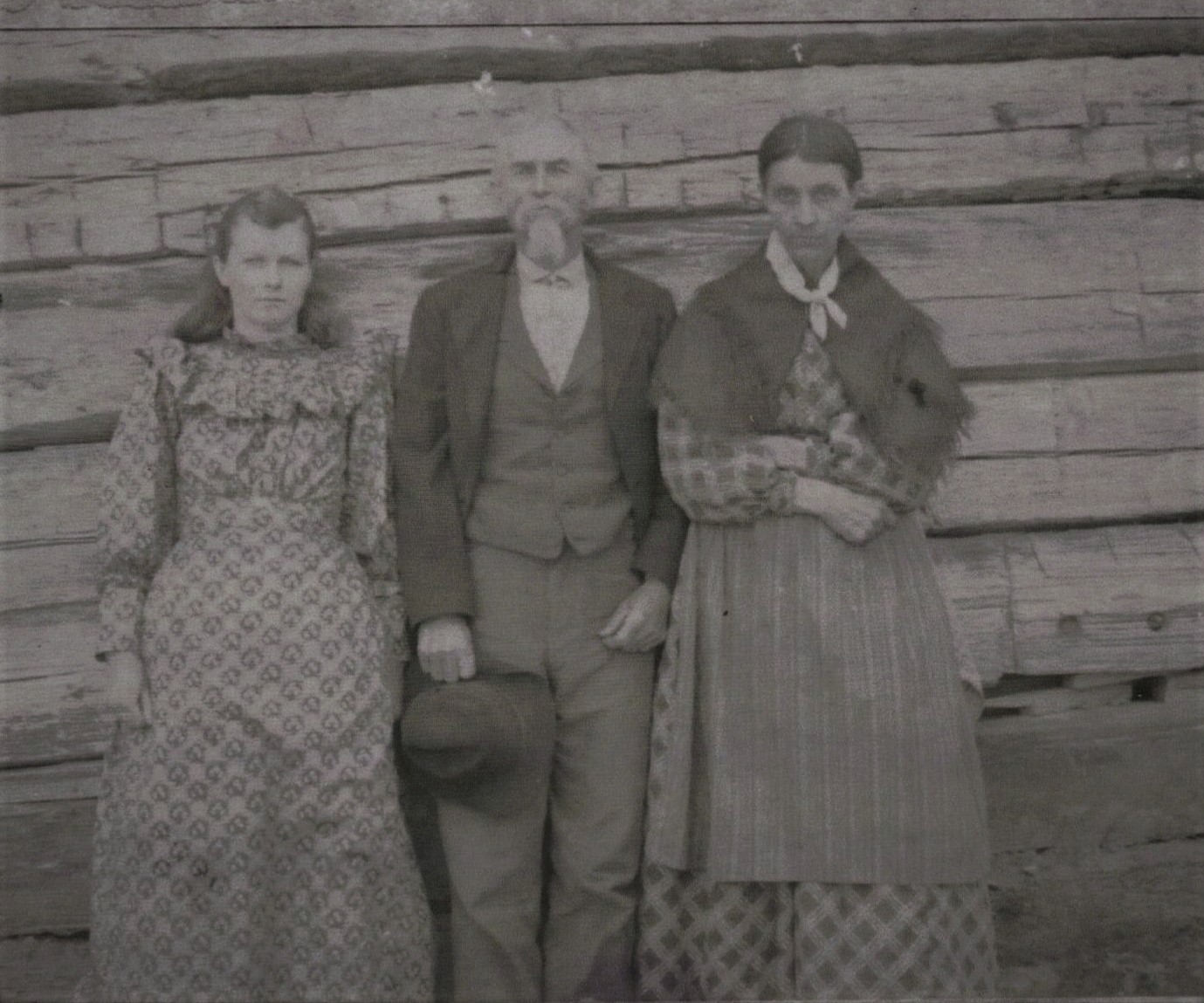 John Box with Mary and Sally