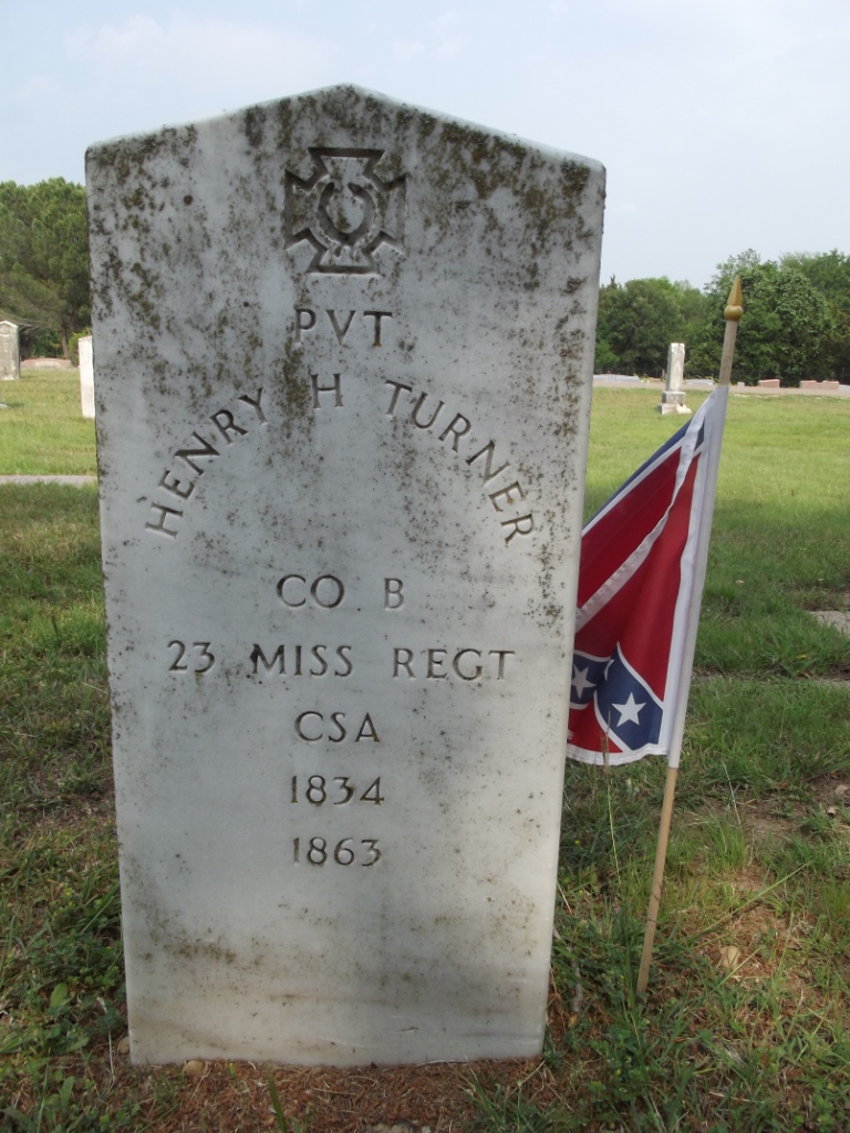 Henry Turner

                      Headstone