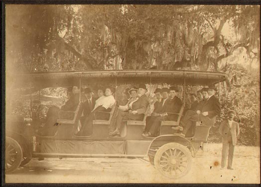 Bus somewhere in Copiah County ~ 1910