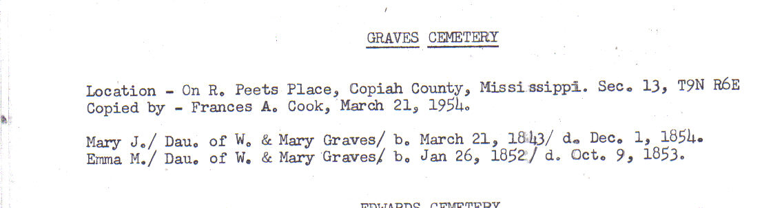 Graves Cemetery