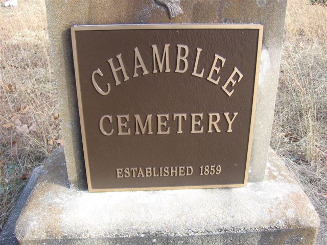 Chamblee Cemetery Sign