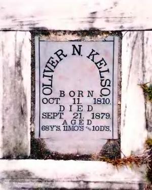 Oliver N. Kelso marker