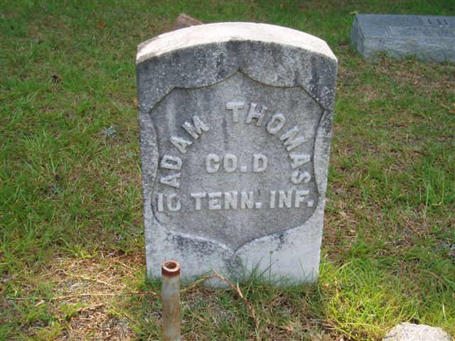 Photo of Adam Thomas Tombstone