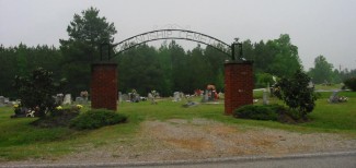 Entrance & Graves at Friendship Cemetery
