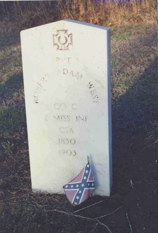 Robert Adam West tombstone