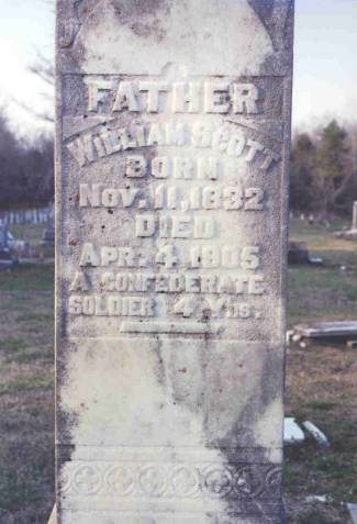 William Scott tombstone