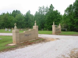 Gates of Pratt Cemetery