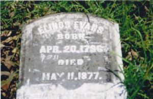 Elinor Evans marker