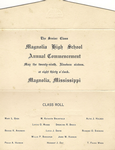 Magnolia High School 1916