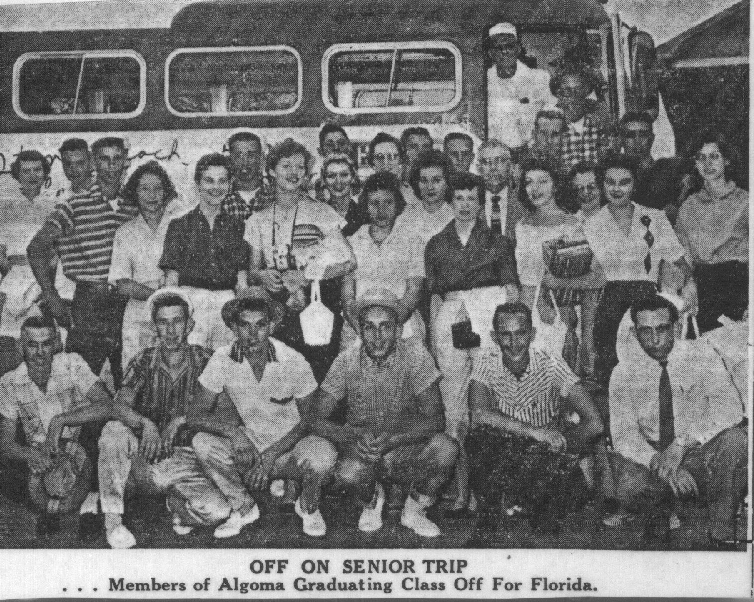 ALgoma Senior Trip 1958