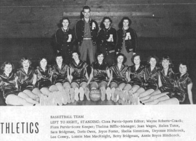 1954 Girls Basketball