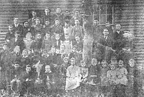 Old Algoma School Class of 1894