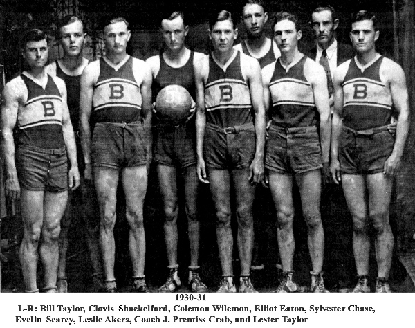 Burton boys team 1930-31