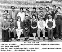 Burton class photo 1929-30