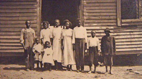 Family on Plantation