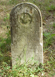 Gunn Tombstone