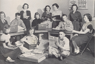 Walnut Annual Staff 1954