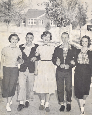 1954 Class Officers