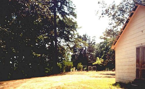 Entrance to Old Antioch Cemetery North Calhoun Co MSGenweb