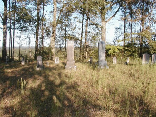 Ball Cemetery in southeastern Calhoun Co. Ms.
