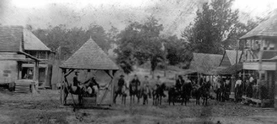 Photo of Mantachie in 1880s