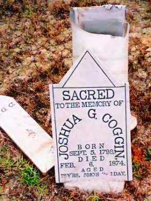 Joshua G. Coggin marker