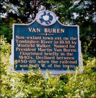 Van Buren historical marker