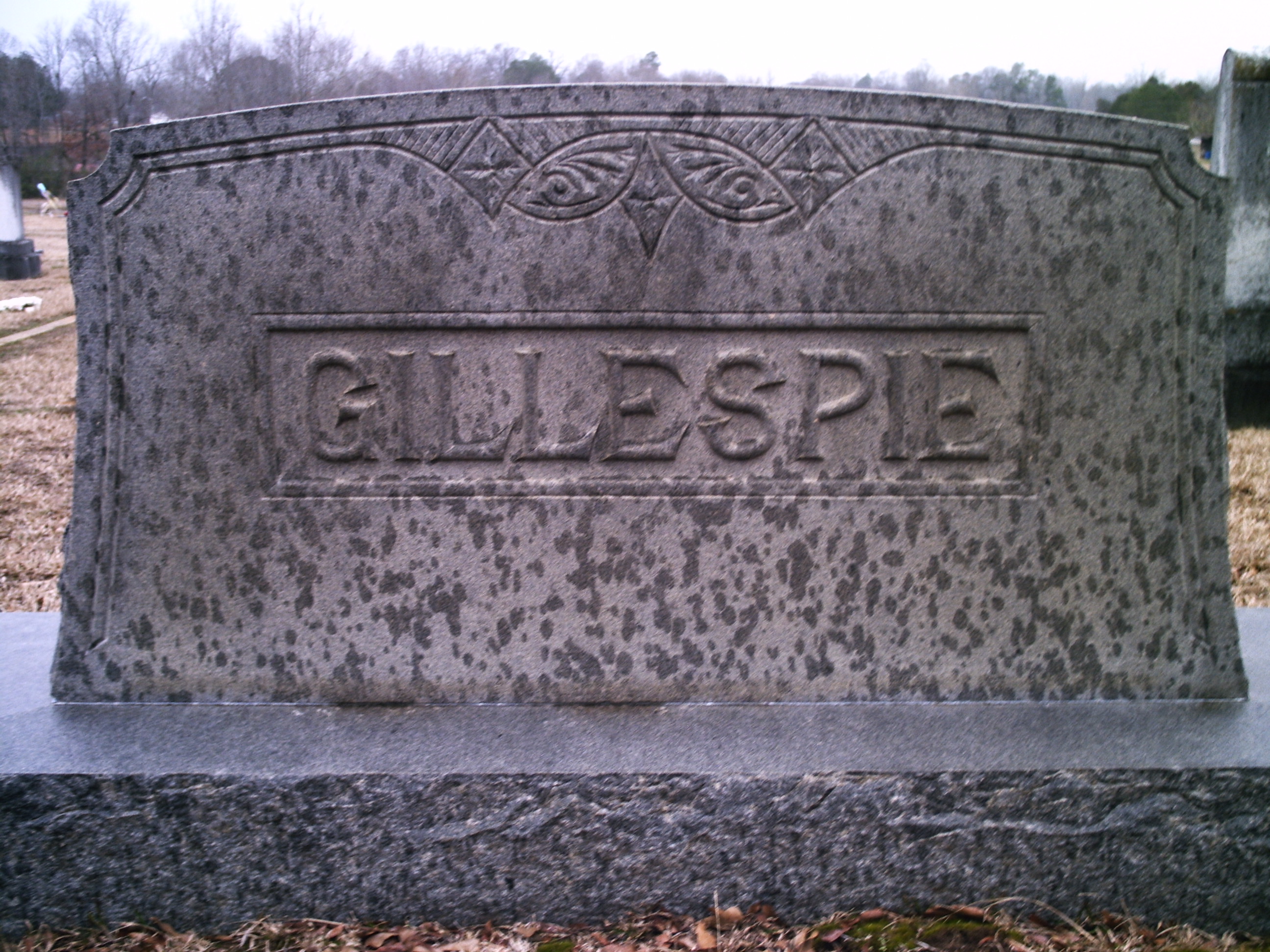 Photo of Gillespie Tombstone