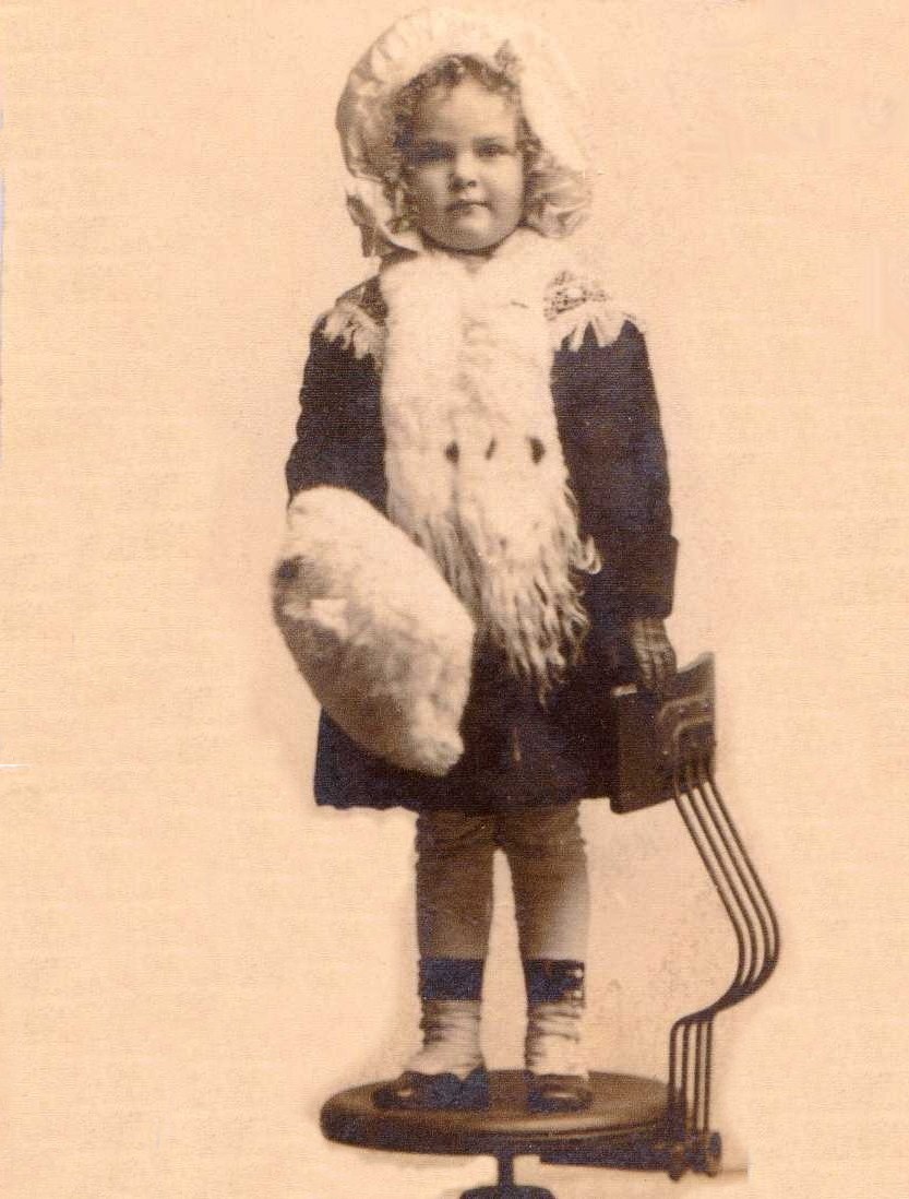 Pearce Postcard of Young Girl