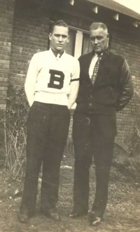 Photo of Roger Q. Scott, Sr. and Roger Q. Scott, Jr. - resided in the Baldwyn Area