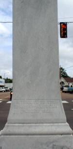 South Face of Monument